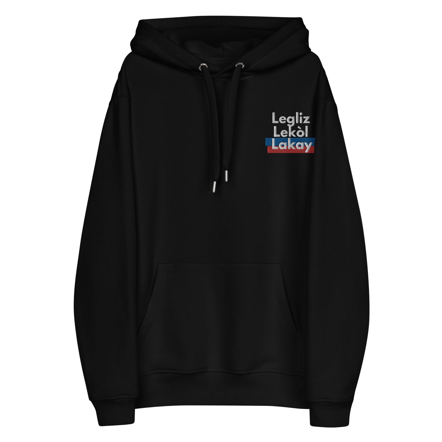 Legliz lekol Lakay  Embroidery hoodie